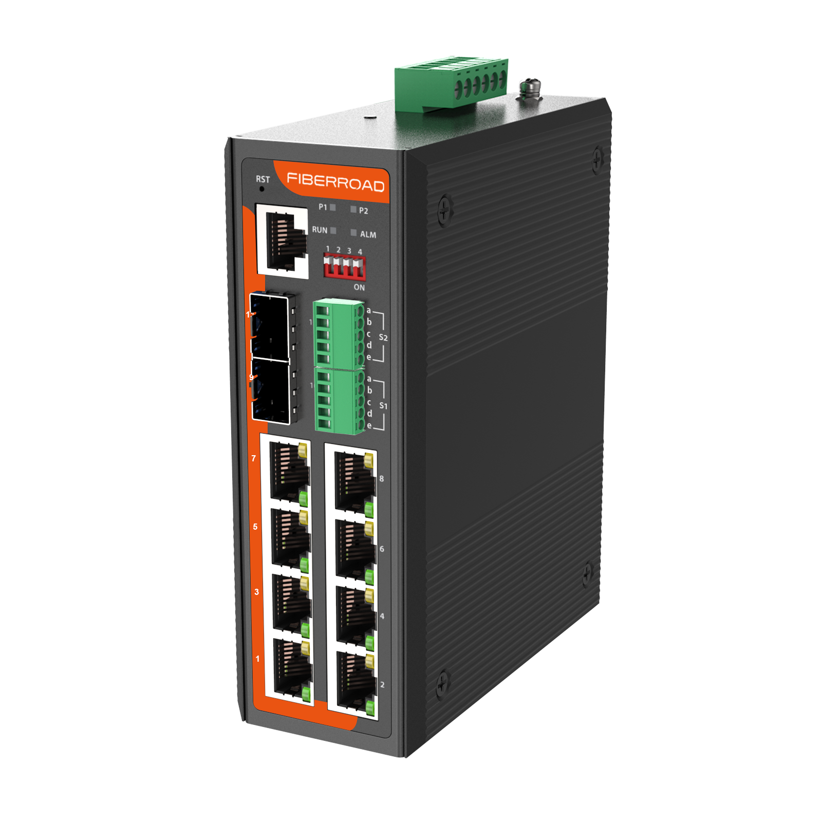 2682370000, Weidmüller Ethernet Switch, RJ45 Ports 16, Fibre Ports 8SFP,  1Gbps, Managed