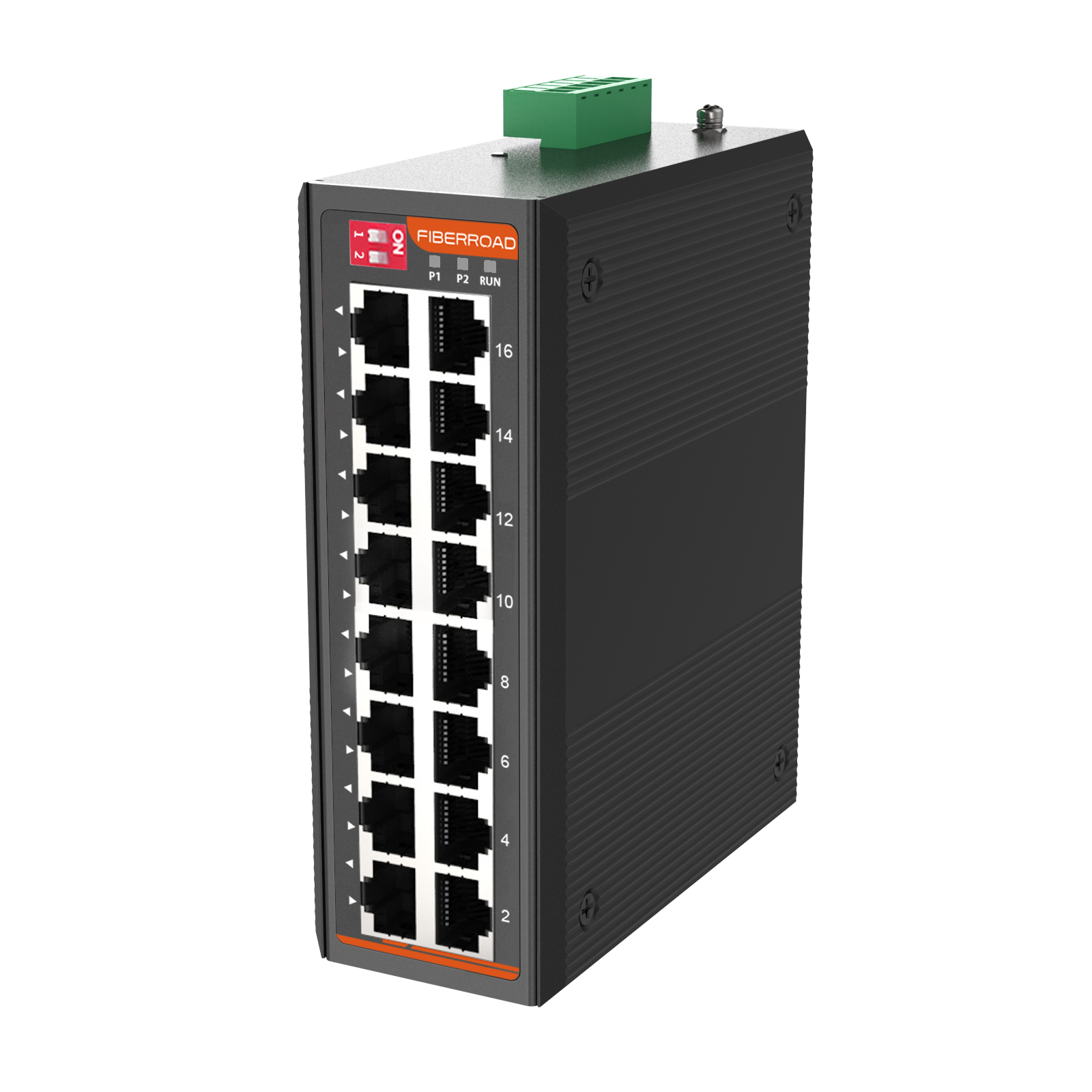 Commutateur Ethernet industriel 16 ports 100M