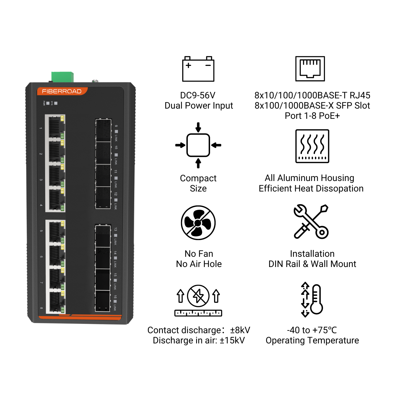 産業用マネージド PoE スイッチでネットワークを簡素化